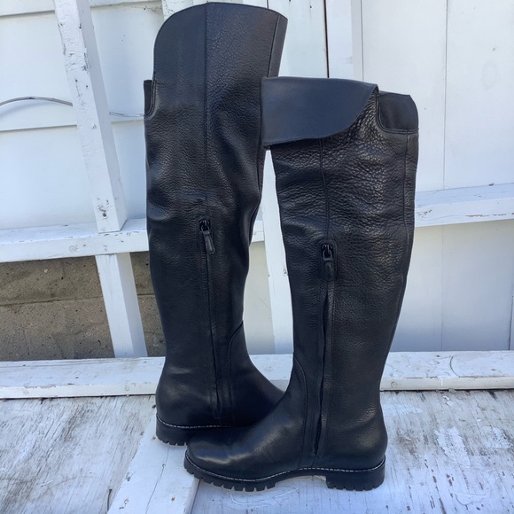 Cole Haan Shoes - Cole Haan Tall Waterproof Leather Boot 👢🖤